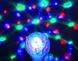 LED Discolamp E27 Fitting - Overal Een Feestje! - Feestverlichting — thumbnail 3
