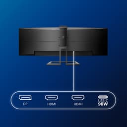 Philips 499P9H/00 - Curved-monitor - 49 inch 5120 x 1440 120 Hz — thumbnail 2