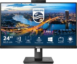 Philips 242B1H - Full HD Monitor - Powersensor - Lichtsensor - HDMI-DP-USB Hub - Verstelbaar - 24 inch — thumbnail 2