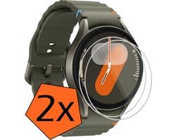 Screenprotector - Geschikt voor Samsung Watch 7 (44 mm) Screenprotector Bescherm Glas - Screen Protector Geschikt voor Samsung Galaxy Watch 7 (44 mm) Screenprotector Tempered Glass - 2 PACK