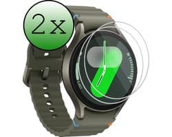 Screenprotector Geschikt voor Samsung Watch 7 (44 mm) Screenprotector Tempered Glass Beschermglas - 2 Stuks