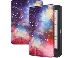 Hoes Geschikt voor Kobo Clara BW - E-reader Hoesje Bescherm Hoesje Case Sleep Cover - Hoes Geschikt voor Kobo Clara BW Hoesje - Galaxy