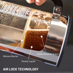 ESPRO - P7 French Press - Dubbelwandige Koffiemaker uit Geborsteld Roestvrij Staal - 532ml - met dubbele Micro-Filter - Houdt je koffie langer heet - perfect voor thuis en op reis — thumbnail 3