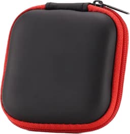 Oortjes Opberg Hoesje | Case | Etui | Organizer | Voor Het Opbergen Van Oordopjes En Laadkabels | Opbergen Van Sleutels | USB | ROOD — thumbnail 1