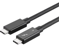M-Teck Thunderbolt 4 kabel 100W opladen + 8K Video + 40Gbit/s (Intel gecertificeerd)