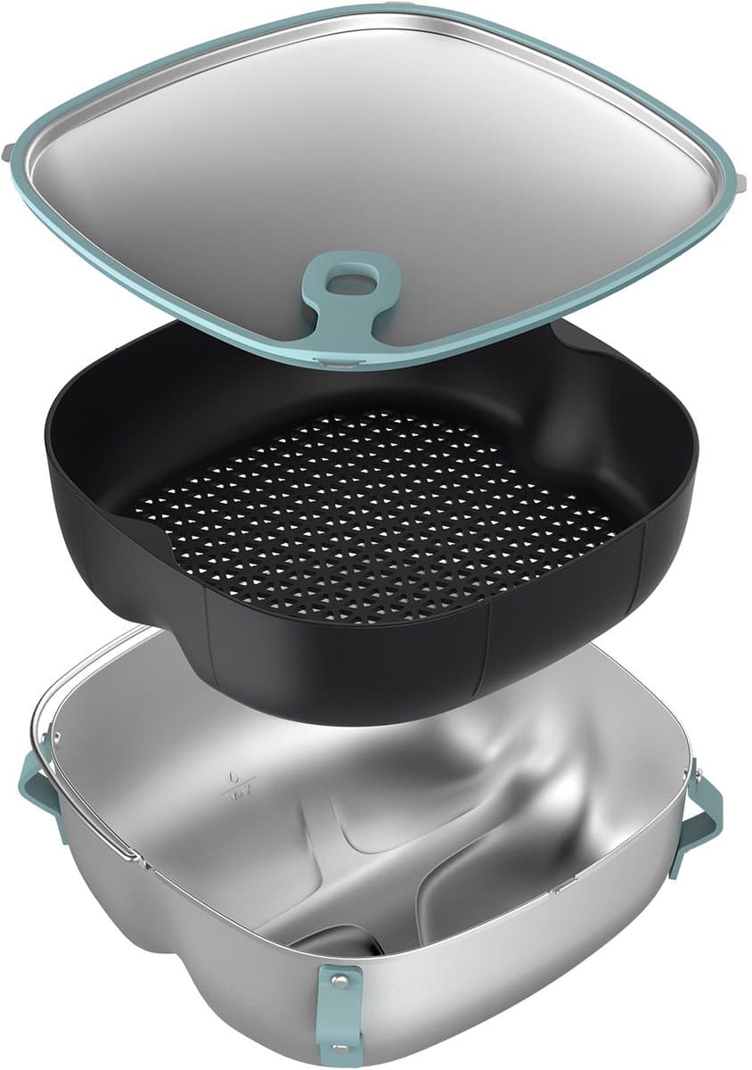 Philips Airfryer XXL 2-in-1 Stoom- en Roerbakset HD9960/00 — afbeelding 1