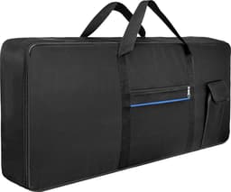 Áengus Keyboardtas voor 61 Toetsen – Keyboard Softcase – Draagtas & Rugtas – Tot 101 cm — thumbnail 1