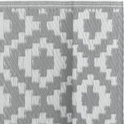 vidaXL - Buitenkleed - ARAKIL - 120x180 - cm - PP - grijs — thumbnail 3