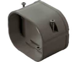 Evolar Airco Verbindingsstuk - Bruin - 75 x 63 MM