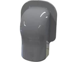 Evolar Airco Hoekaansluitstuk - Donker Antraciet - 75X56MM