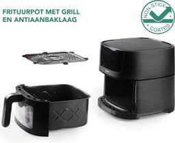 DOMO DO542FR - Deli-fryer met kijkvenster - 4 L - 1350 W — thumbnail 4