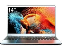 Elementkey LightPixel - 14 Inch Laptop - 2 in 1 Flip - Intel® Processor N100 - Windows 11 PRO - 12GB DDR5 RAM – 1TB SSD - Uitgebreide Poorten - Zwart