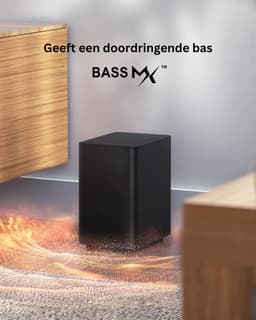 ULTIMEA® Posiedon D50 - Soundbar - Soundbars Voor TV - Soundbar Met Subwoofer - Surround Set Draadloos - Soundbars - Soundbar Dolby Atmos - Surround Set Home Cinema — thumbnail 5