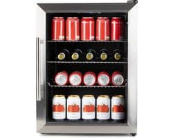 DOMO DO91609BK Barkoelkast - D - 60 L - glazen deur