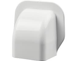 Evolar Airco Muurafdekkap - Wit - 90 x 65 MM