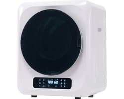 Afzuigdroger, RVS droger, 2,5 kg, feitelijk tot 4 kg, 850 W, meervoudige filtratie, 6 programma's, 6 functies. Oververhittingsbeveiliging, wandmontage [Energieklasse C]