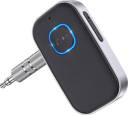 Heuts Goods - Bluetooth Receiver - BT 5.0 - 3.5MM AUX - Bluetooth Ontvanger - Handsfree Bellen - Bluetooth Audio Receiver - Bluetooth Auto via AUX — thumbnail 1