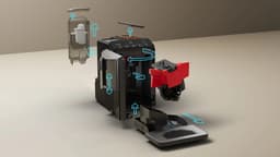 Siemens EQ300 - TF301E09 - Volautomatische espressomachine - 1.4L waterreservoir - Zwart — thumbnail 2