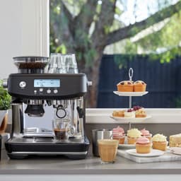 Sage the Barista Pro Black Truffle SES878BTR Pistonmachine — thumbnail 4
