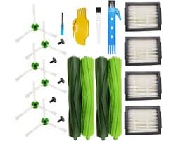 Vervangende onderdelen geschikt voor iRobot Roomba i7 i7 + / i7 Plus E5 E6 E7-serie borstels, Roomba i & e-serie hulpstukken Vervangingskits