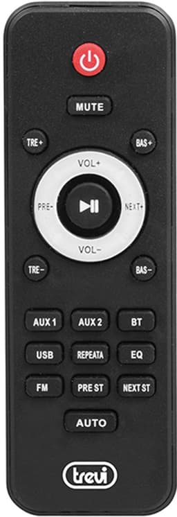 Trevi XT 108 BT 60W - luidspreker (hout) — thumbnail 3