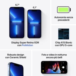Apple iPhone 13 Pro - 512GB - Sierra Blue — thumbnail 5