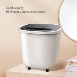 6L mini-wasmachine voorwaartse en achterwaartse rotatie - draagbare waslijn voor kamperen en slaapzalen - USB-voeding - automatische uitschakeling - Mini wasmachine — thumbnail 3