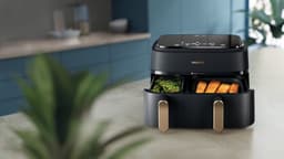 Philips 3000 serie NA352/04 - Airfryer - 9L - Dubbele mand — thumbnail 5