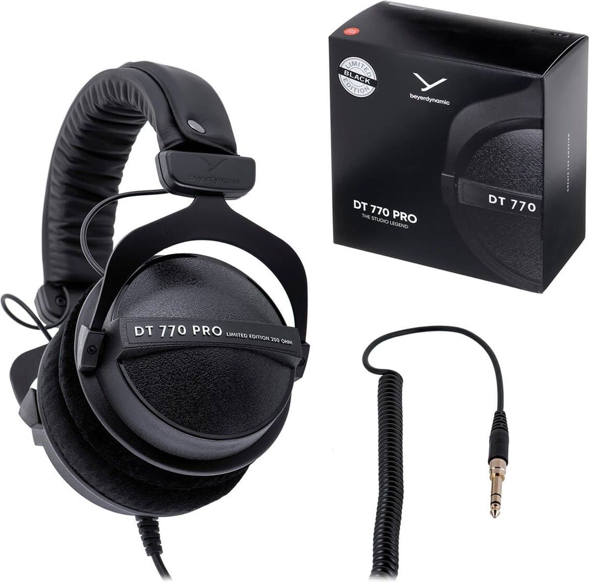 Beyerdynamic DT 770 PRO - Black Limited Edition - 250 Ohm - Over-Ear - Studio Koptelefoon — afbeelding 1