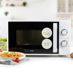 DOMO DO3120 Microgolfoven solo - 20 L - 800 W - wit — thumbnail 6