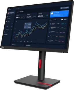 Lenovo ThinkVision T22i-30 LED display 54,6 cm (21.5") 1920 x 1080 Pixels Full HD Zwart — thumbnail 3