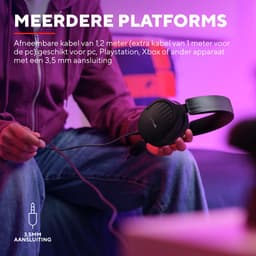 Trust GXT 489 Fayzo - Gaming Headset - Multiplatform - geschikt voor PS4/PS5 - 3.5mm - Zwart — thumbnail 3