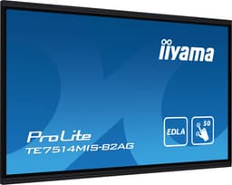 iiyama PROLITE TE7514MIS-B2AG Kiosk-ontwerp 190,5 cm (75") LCD Wifi 435 cd/m² 4K Ultra HD Zwart Touchscreen Type processor Android 24/7 — thumbnail 5