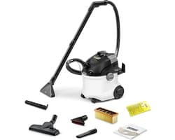 Kärcher SE 5 Tapijtreiniger - Vlekkenreiniger - 4 / 4 liter - Nat- en droog stofzuiger - Geschikt voor oa. autostoelen - bureaustoelen - banken - hondenmanden, tapijten, vloerkleden, baby- en kinderstoelen