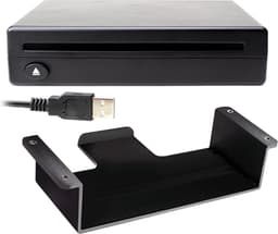CD speler voor auto's zonder CD speler | Simpele USB plug and play | CD-ROM, CD-R, CD-RW | USB 2.0 | 148mm (D) x 145mm (W) x 35mm (H) — thumbnail 1