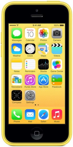 Apple iPhone 5c  - 16GB - Geel — thumbnail 3