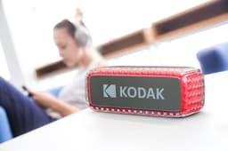 Kodak PWS-2237 - Luidspreker - voor draagbaar gebruik - draadloos - Bluetooth - 8 Watt - rood — thumbnail 3