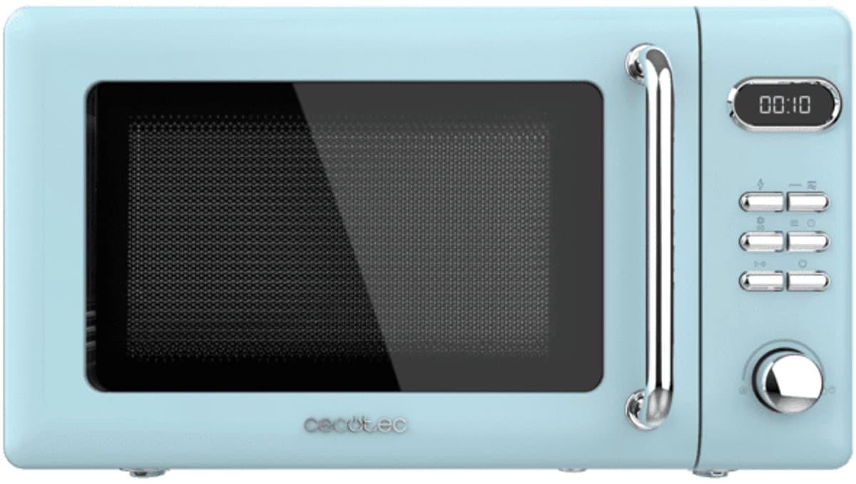 Cecotec ProClean 3110 Retro Blue Blauw Grill-magnetron Aanrecht 20 l 700 W — afbeelding 1