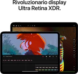 Apple iPad Pro (2024) - 13 inch - WiFi - 256GB - Zwart - 7e generatie — thumbnail 3