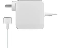 60W Oplaadadapter met T-vormige connector geschikt voor 13 inch Macbook Pro uit 2012 2013 2014 2015 met Magsafe-2 | Oplader | Laptoplader | Laptopcharger | Adapter | Laptop Charger Lader met Magnetic Magnetisch Aansluiting | LB-A1126