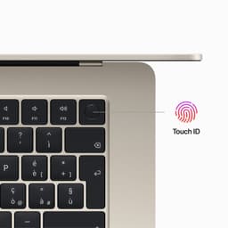 Apple Macbook Air (2023) MQKU3N/A - 15 inch - M2 - 256 GB - Sterrenlicht — thumbnail 5