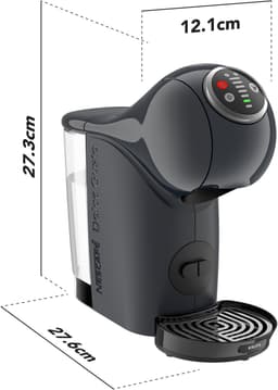 Krups NESCAFÉ Dolce Gusto Genio S Plus KP340B - Koffiecupmachine - Grijs - Automatische Stop - Eenvoudig Personaliseren - Voor Dolce Gusto Cups — thumbnail 4