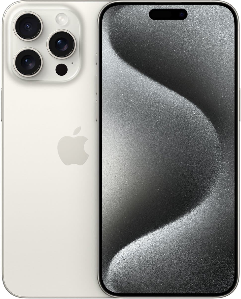Apple iPhone 15 Pro Max - 512GB - Wit Titanium — afbeelding 1