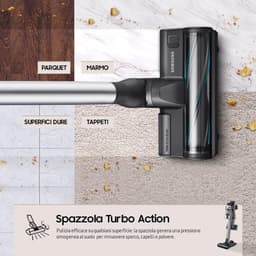 Draadloze stofzuiger zonder zak vermogen 200 W 6 accessoires tot 60 minuten looptijd zilver - Jet™ 90 Complete VS20R9046T3/ET — thumbnail 2