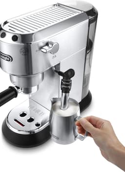 De'Longhi Dedica Style, Handmatige Espressomachine, EC685.M, Metaal/Zilver — thumbnail 4