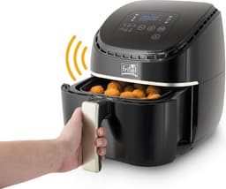 Fritel Snacktastic 4802 - Airfryer 3,2l + 1200g + 1450W - zwart — thumbnail 3