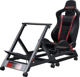 Next Level Racing GT Track Cockpit - Racestoel - Compatibel met Logitech/Thrustmaster/Fanatec — thumbnail 4