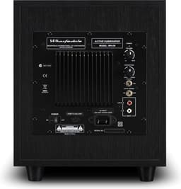 Wharfedale WH-D10 Subwoofer – 250 mm Long-Throw Woofer – Klasse D Versterker – Variabel Laagdoorlaatfilter – Zwart — thumbnail 3