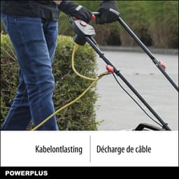 Powerplus elektrische grasmaaier POWEG63703 - 1000 W, 320 mm Ø grasmachine, tuintoestel, met grasopvangsysteem en achteruitworp — thumbnail 3