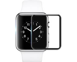 By Qubix - Screen protector 38mm - Full Cover - Geschikt voor Apple watch 38mm